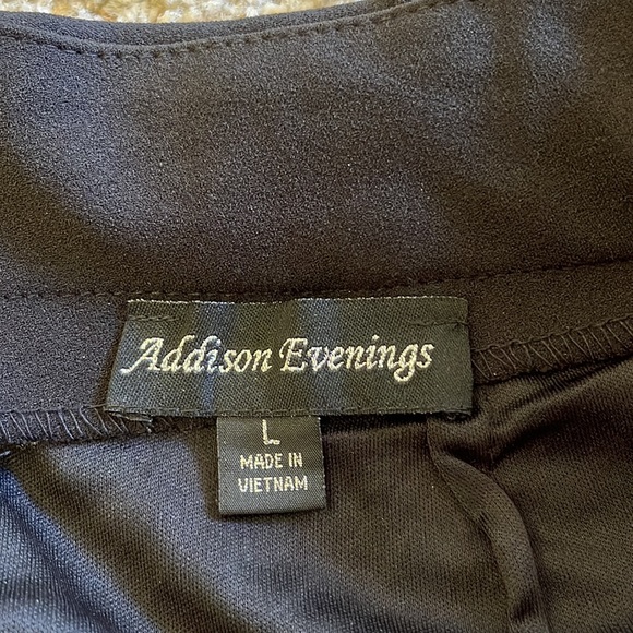 ADDISON EVENINGS DRESS PANTS WITH KINDA OF A SKIRT TOO - Picture 6 of 7